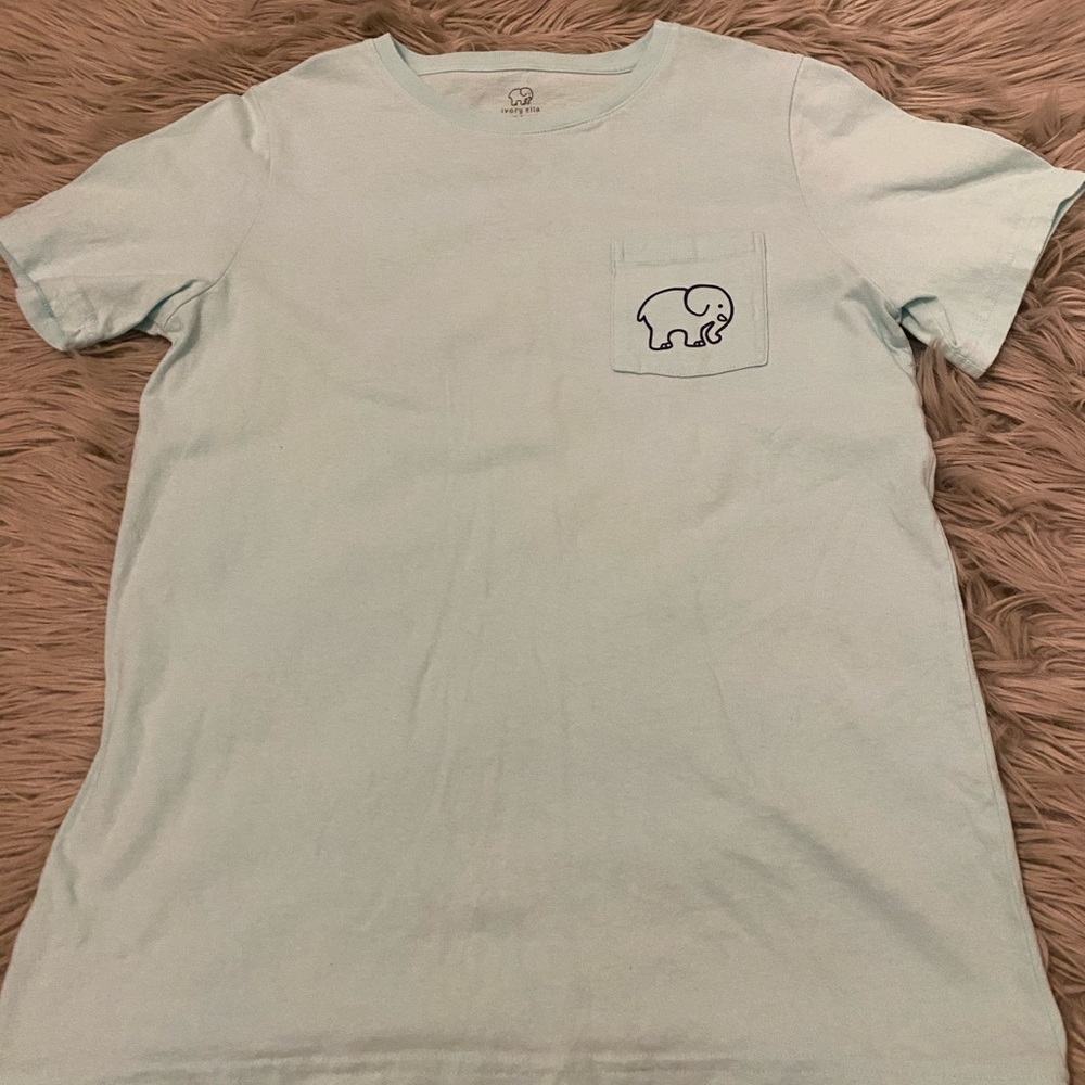 blue ivory ella shirt